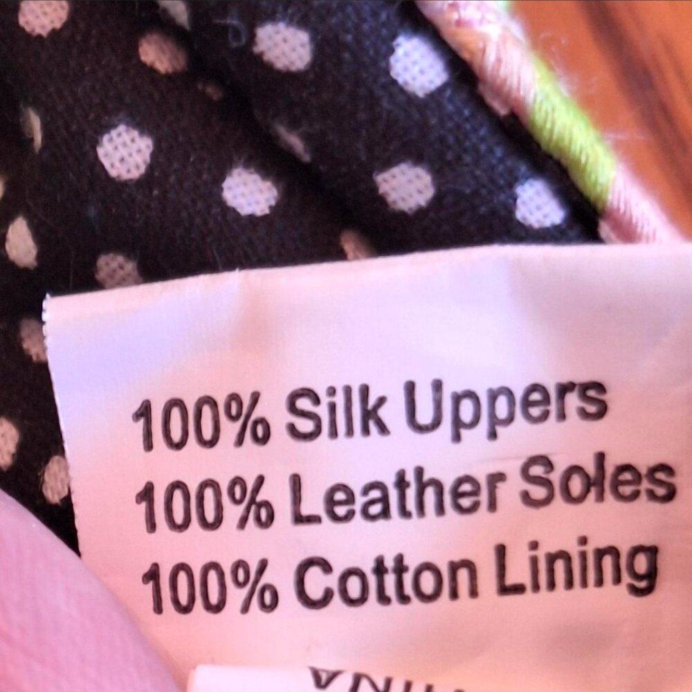 Goody, McKenzie Bon Bon silk ballet slippers, women's size WL, 9-9.5. Like New ! - Picture 7 of 8